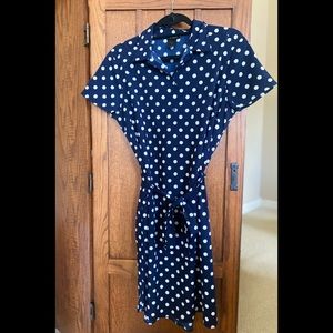 Ann Taylor blue summer dress